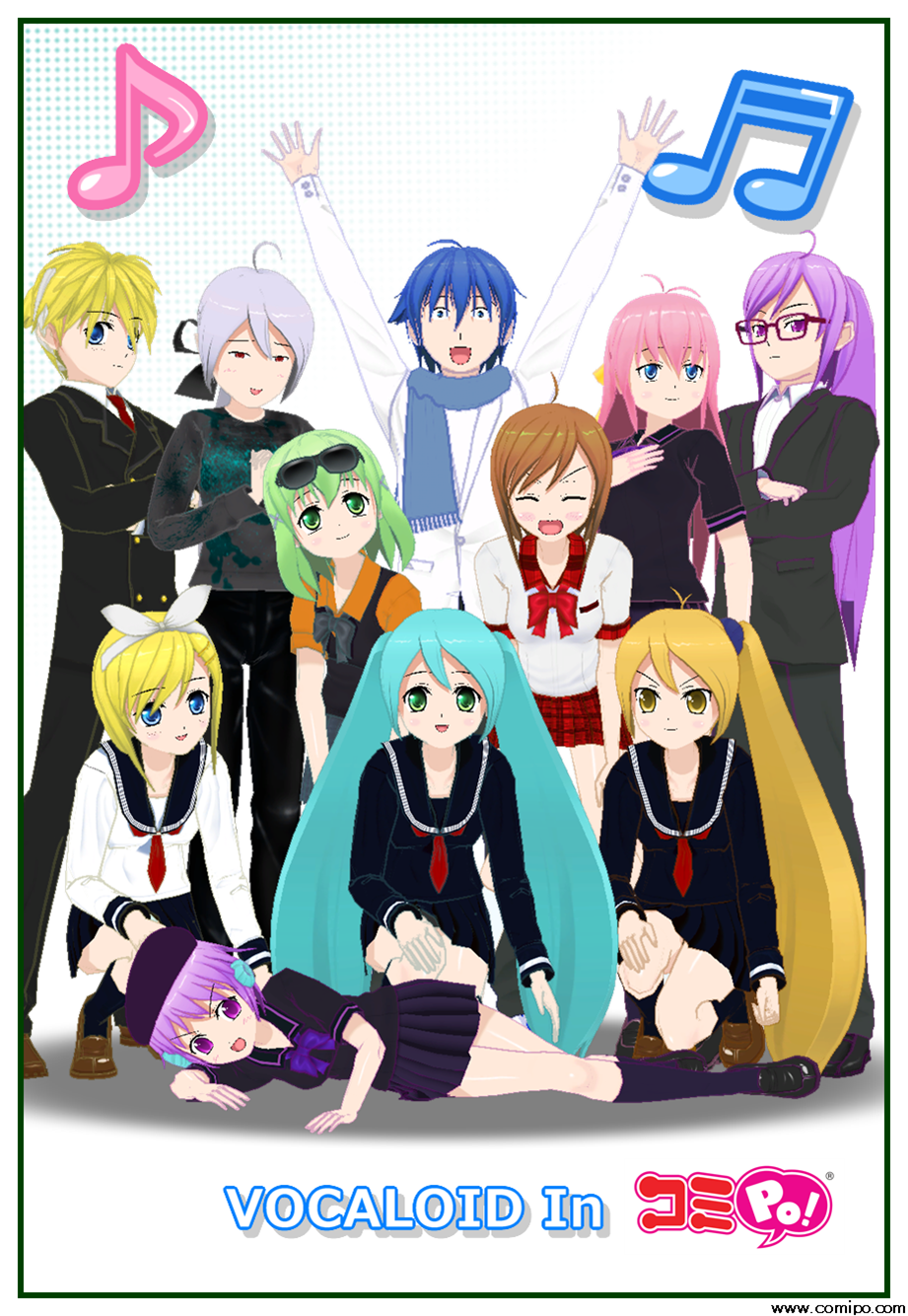 VOCALOID in Comipo!